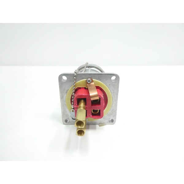 Crouse-Hinds Straight Blade Receptacle, 100 A, 250V DC/600V AC, 4 Pole, 3 Wire AR1048 S22 - main